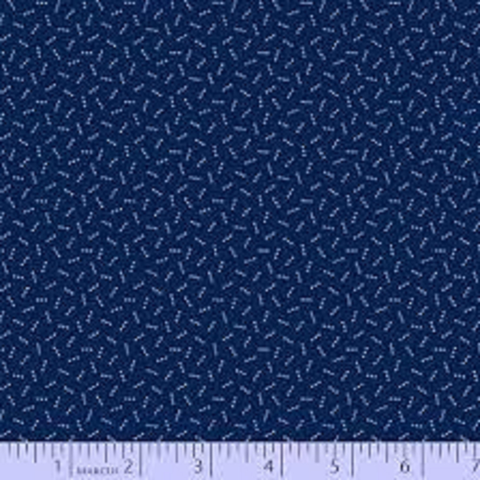 Latimer Farms by Paula Barnes for Marcus Brothers 5507 blue sold by 1/2 yd