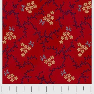 Signature Patriot by Washington Street Studios 26615-red sold by 1/2 yd