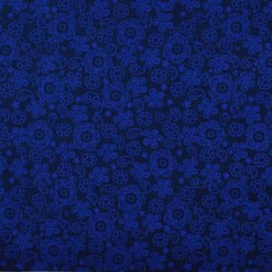 Navy Lace by Fabri-quilt 112-26065  sold by 1/2 yd.