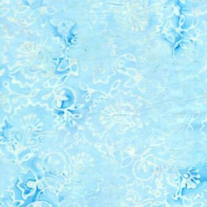 Tonga Batiks by Daniela Stout for Timeless Treasures B7402 Aqua Shadow two yards 9" remnant