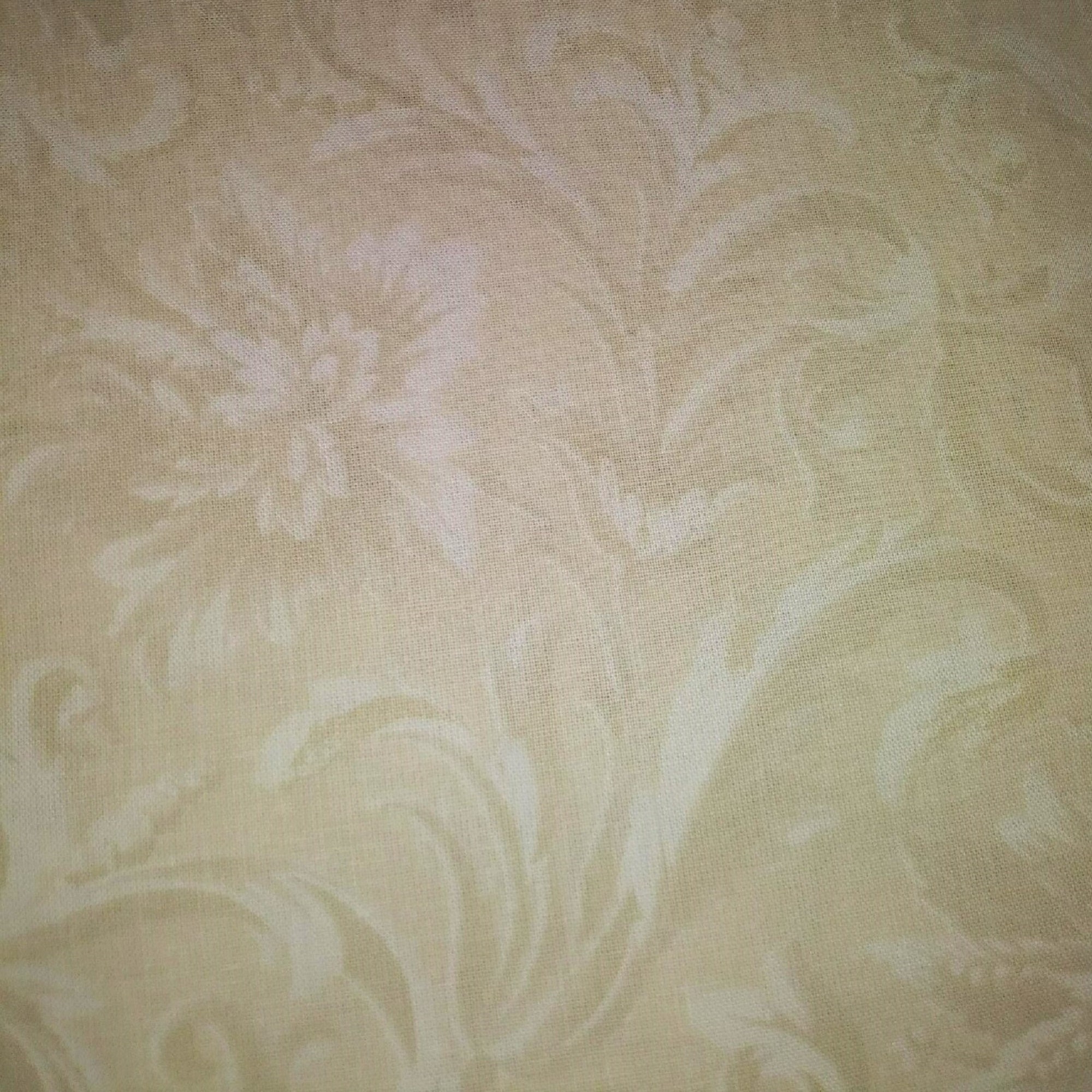 Acanthus Damask 108" 42067 Cream one 3 2/3 yd length