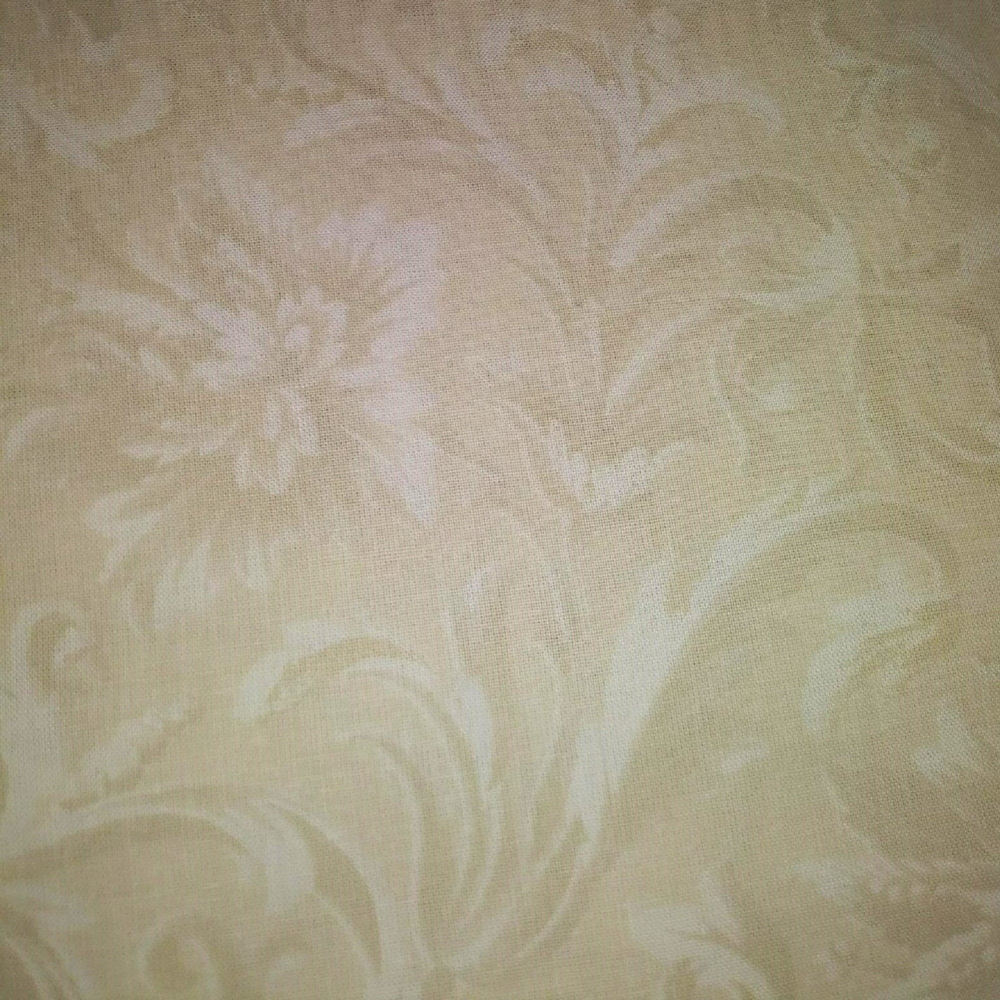 Acanthus Damask 108" 42067 Cream one 3 3/4 yd. length