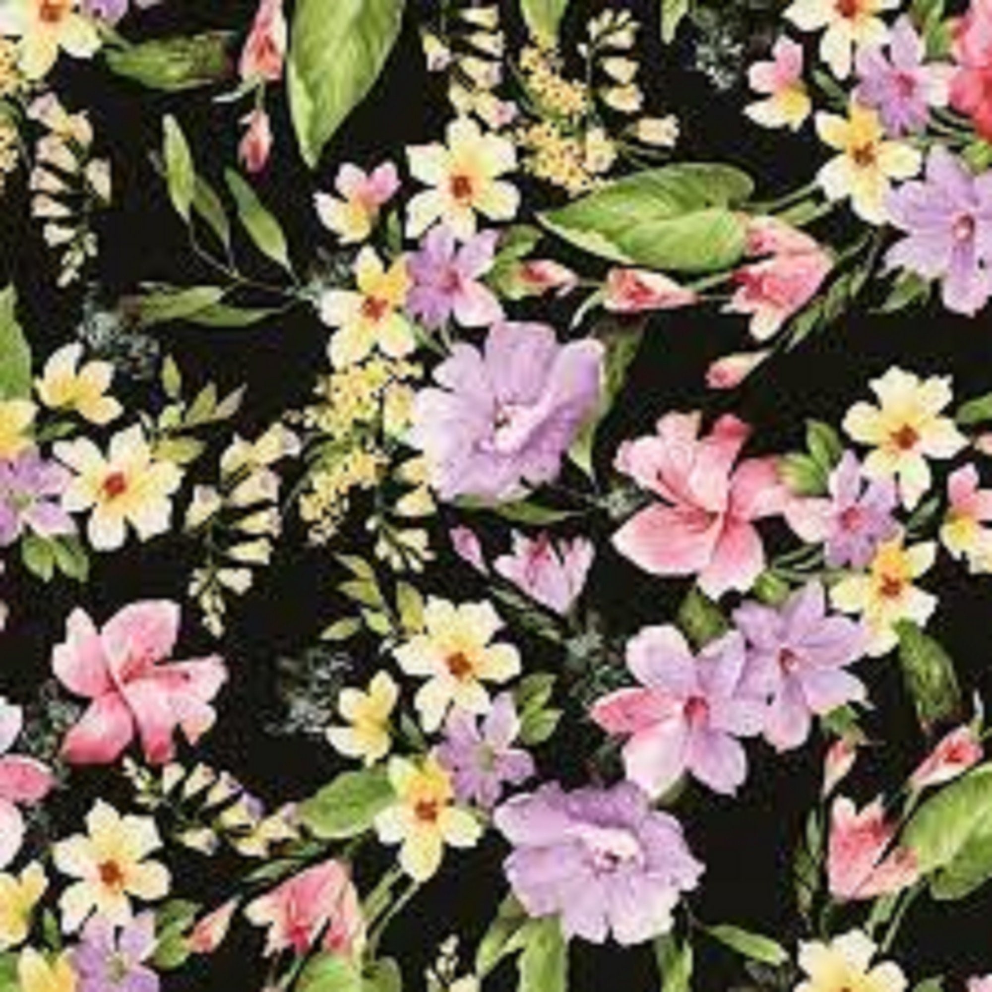 Isabelle All Over Flowers by Chong-a Hwang for Timeless Treasures C6478 sold by the yard