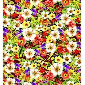 Meadow Bloom by Susan Winget fot Wilmington Prints MC39672-336 sold by the 1/2 yd.