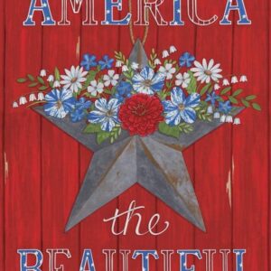 America The Beautiful Panel by Deb Strain for Moda 19980 24"X44"