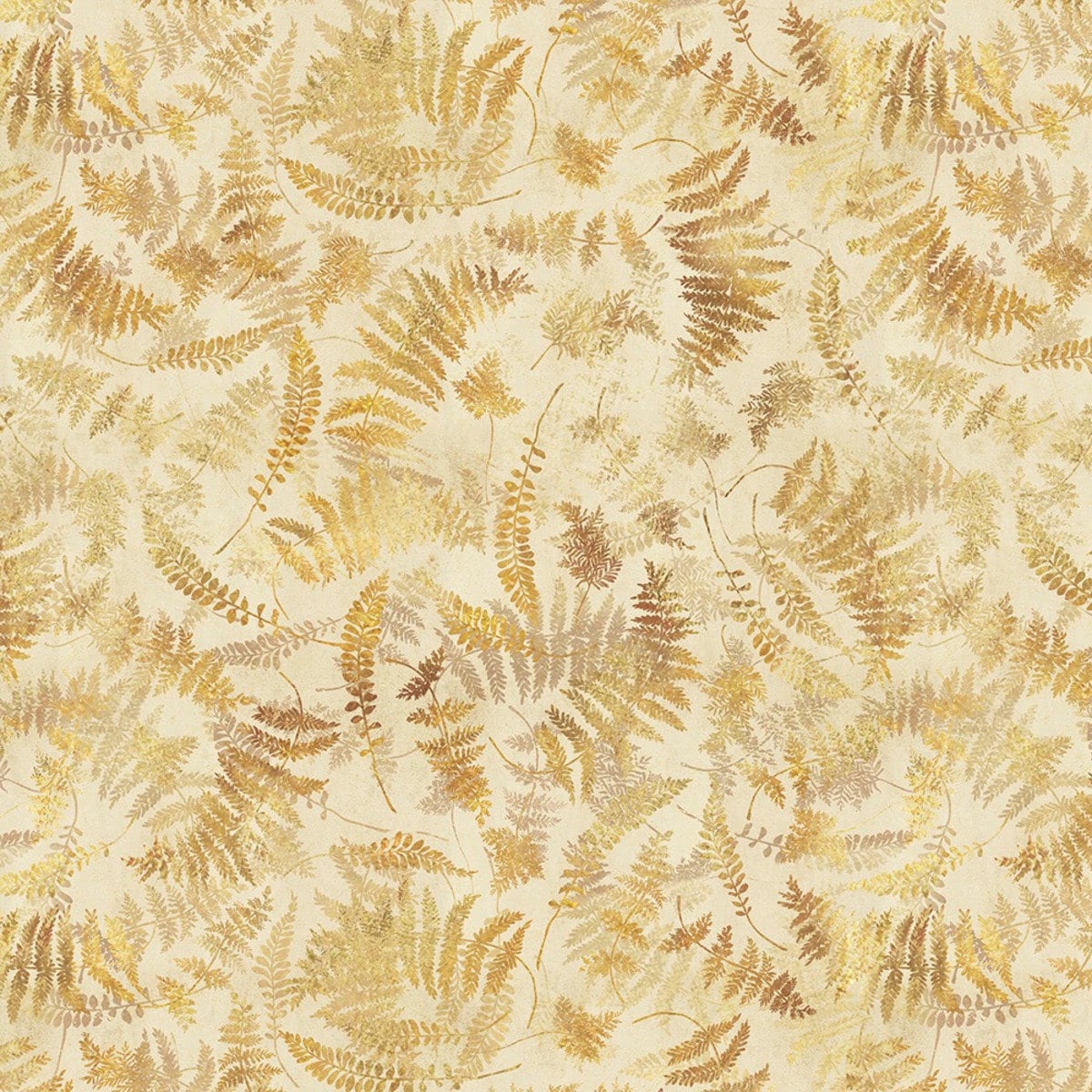 Forest Study "Fern Toss" by Susan Winget for Wilmington 39666-252 sold by the 1/2 yd.