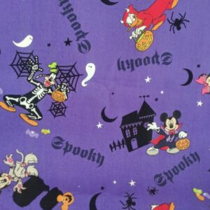 Mickey Minnie Spooky by Disney for Springs Creative CP58599 one yard only