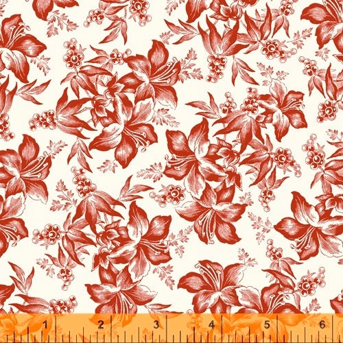 Scarlett by Mary Koval for Windham 51847-1 sold by the 1/2 yd