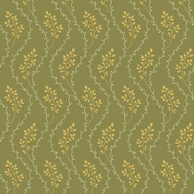 Cloverdale House by Di Ford-Hall for Andover A7967-Yg sold by the 1/2 yd.