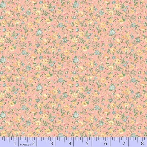 Collectible Calicos by Laura Berringer for Marcus Fabrics R210875-159 sold by the 1/2 yd.