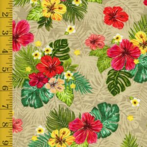 Isla by Whistler Studios for Windham 51780-21 Tan sold by the 1/2 yd.