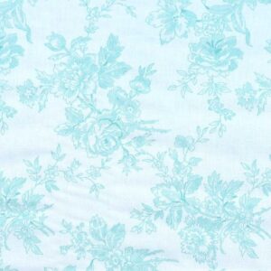 Marcella by Nancy rink for Marcus Fabrics 1505-Lt Aqua sold by the 1/2 yd.