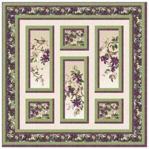 Somerset Tapestry Quilt Kit by Daphne Greig for Patchwork studio 75"X75"