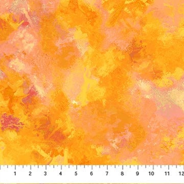 Flamenco by Northcott DP25035-54 Orange sold by the 1/2 yd
