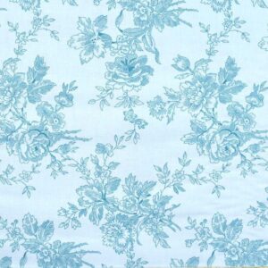 Marcella by Nancy rink for Marcus Fabrics 1505-Lt. Blue sold by the 1/2 yd.