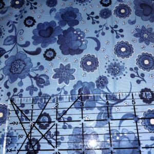 Rhapsody In Blue by Sue Zipkin for Clothworks  Blue one yard only
