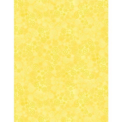 Essentials By Wilmington Prints #1817-39055-555 Sparkles Yellow sold by the 1/2 yd.