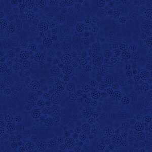 Essentials By Wilmington Prints #1817-39055-409 Sparkles Dk. Royal sold by the 1/2 yd.