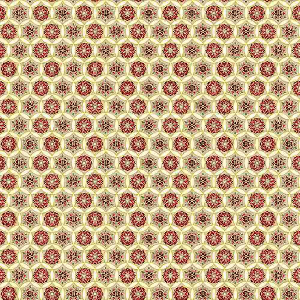 Kyoto Garden by Chong-A Hwang for Timeless Treasures CM1676-Cream sold by the 1/2 yd.