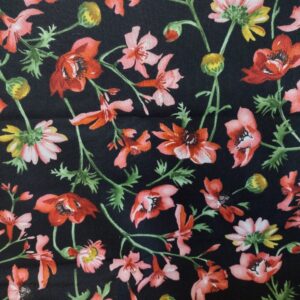 Prose by Maywood Studio MAS9651M-J black sold by the 1/2 yd.