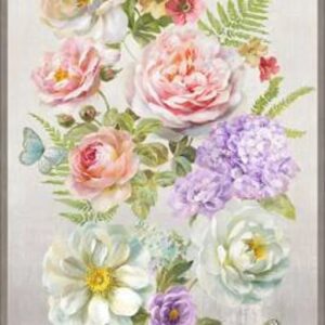 Butterfly Haven Panel by Danhui Nai for Wilmington Prints 24"X44"