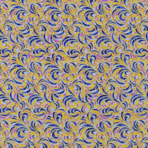 Midnight Nectar by Robert Kaufman 21187-235 one yard 7" remnant