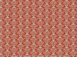 Scarlet by Mary Koval for Windham Fabrics 51852-2 sold by the 1/2 yd.