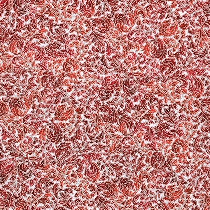 Fusions Regent by Robert Kaufman SKRM 13694-93 Scarlet sold by the 1/2 yd.