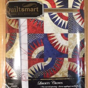 Liberty Crown Quilt Pattern by Mattie Rhoades 94"X94"