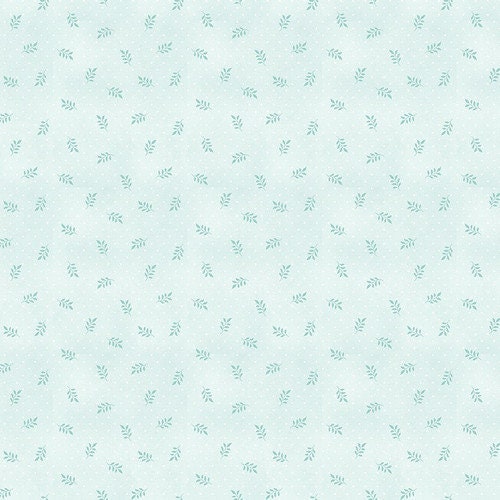 Dorothy Jean's Flower Garden by Mary Jane Carey for Henry Glass 2973-17 Spa Blue sold by the 1/2 yd.