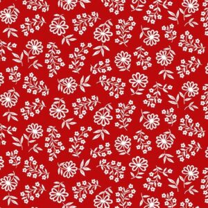 Anthem by Satin Moon Designs for Blank Quilting 2484-88 Red sold by the 1/2 yd.