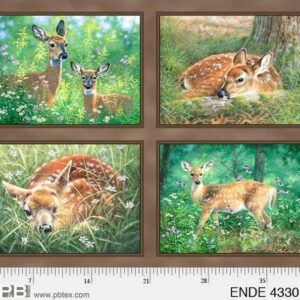 Endeering Panel by Abraham Hunter for P&B Textiles 04333 33"x44"