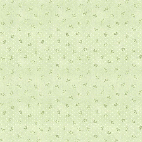 Dorothy Jean's Flower Garden by Mary Jane Carey for Henry Glass 2973-66 Green  sold by the 1/2 yd.
