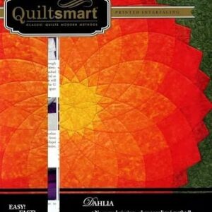 Dahlia quilt pattern by Mattie Rhoades for Quiltsmart 40"