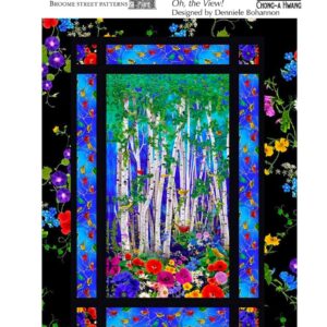 Floral Forest Quilt Kit by Dennielle Bohannon for Timeless Treasures 41"X60.5"