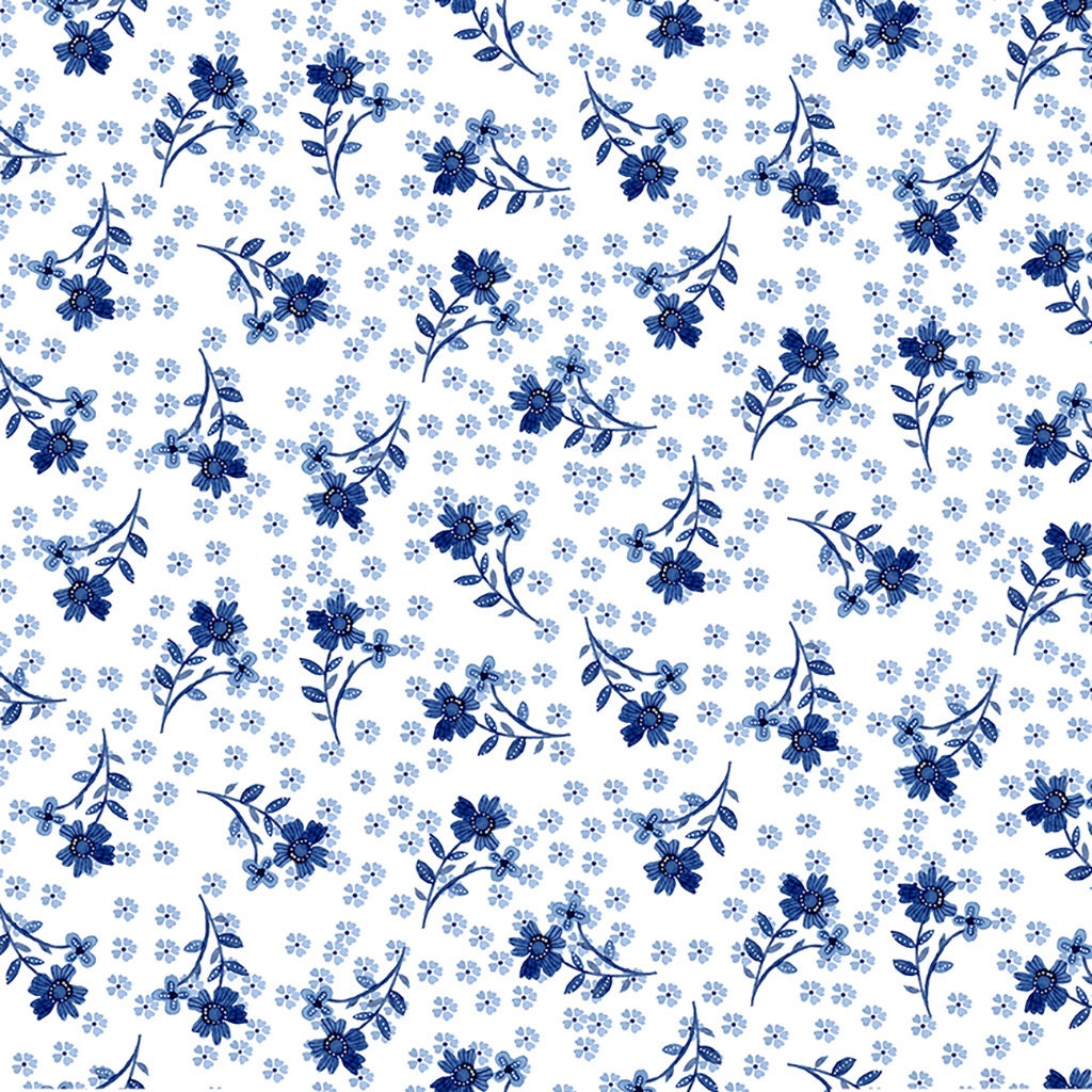Zakaria by Sue Zipkin for Clothworks Y3429-1 White sold by the 1/2 yd.
