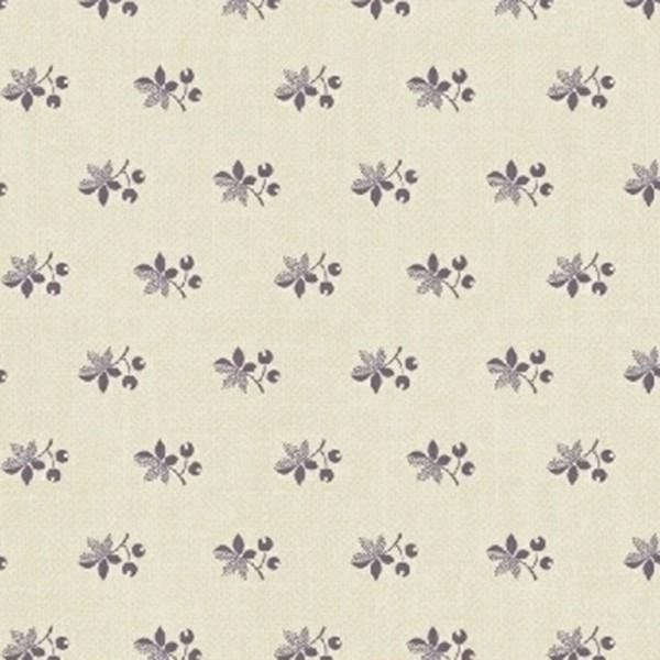 Chambray Rose Spaced Leaf by Nancy Gere for Windham Fabrics 40831-2 Cream sold by the 1/2 yd.