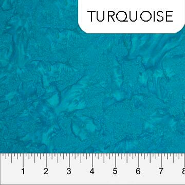 Banyan Shadows by Banyan Batiks for Northcott 81300-62 Turquoise sold by the 1/2 yd.