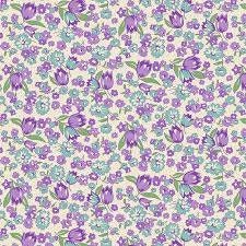 Nana Mae 6 by Henry Glass 361-51 Cream 1-1/2 yard remnant