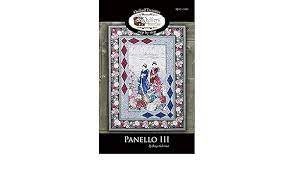 Panello III Quilt Pattern by Raija Salomaa For Quilted Treasures Lap Size 48-1/2"X66-1/2"