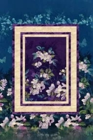 Evening Garden Quilt Pattern by Susan J. Jensen 41-1/2"X51-1/2"