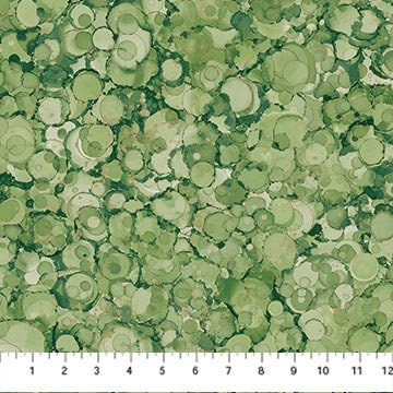 Midas Touch by Deborah Edwards and Melanie Samra for Northcott Fabrics DM26834-74 Green sold by the 1/2 yd.