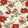 Tartan Holiday by Danielle Leon for Wilmington Prints 27664-137 White sold by the 1/2 yd.