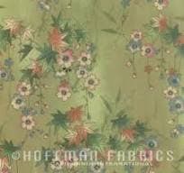 Kotori by Hoffman Fabrics M7412 Green sold by the 1/2 yd.