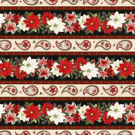 Tartan Holiday by Daniela Leone for Wilmington Prints 27662-103 sold by the 1/2 yd.