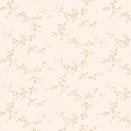 Apple Cider by P&B Textiles AC16 00200-White sold by the 1/2 yd.