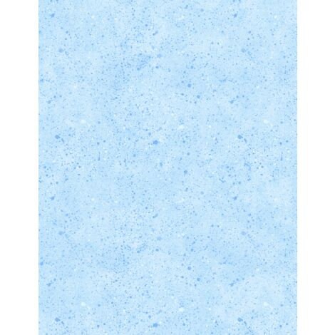 Essentials Spatter by Wilmington Prints 31588-410 Lt. Blue 32" remnant