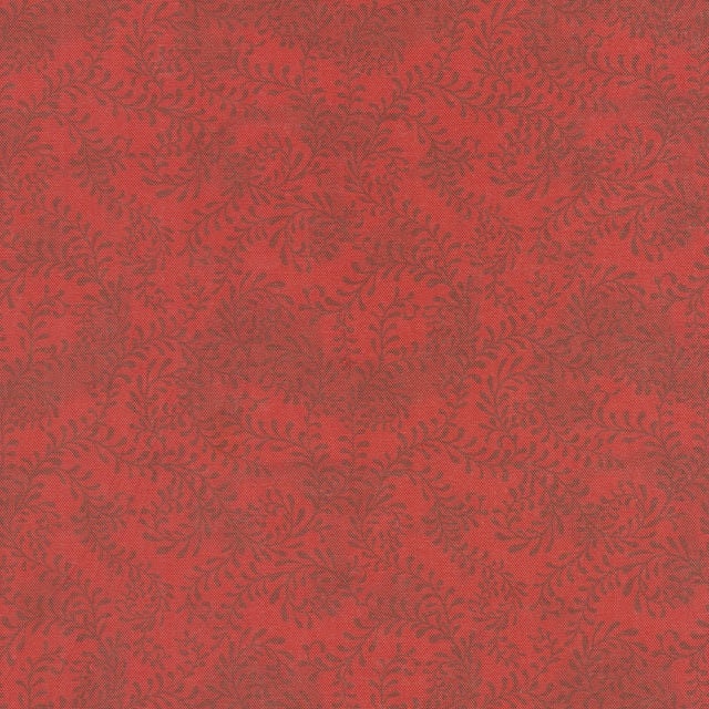 Essentials Swirling Leaves by Wilmington Prints 27650-333 Red sold by 1/2 yd.