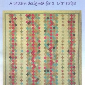 Stepping Stones Quilt Pattern by Cozy Quilt Designs Throw 61"X61", Full 80"X86", King 95"x101"