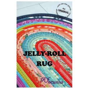 Jelly-Roll Rug Pattern by RJ Designs 30"X44"